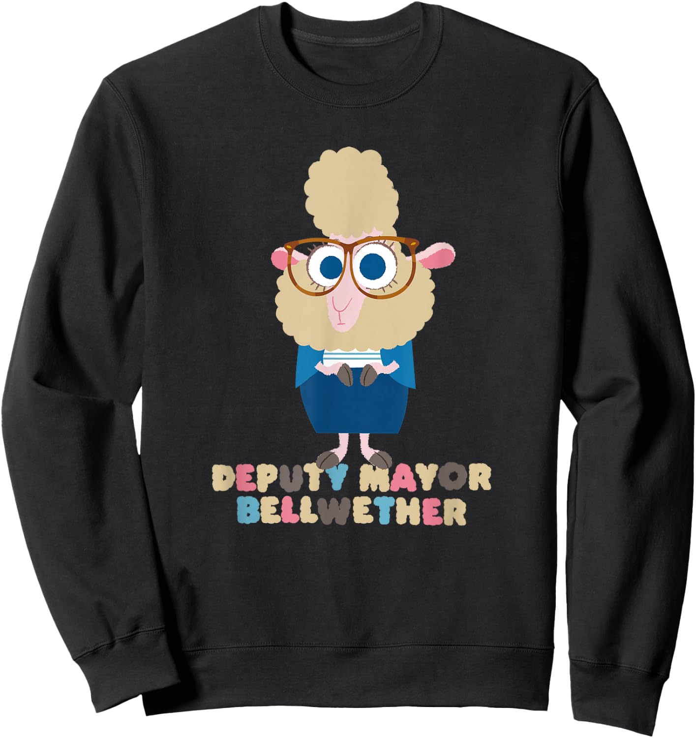 Disney Zootopia Assistant Mayor Bellwether Sweatshirt - Sweatshirt | Black