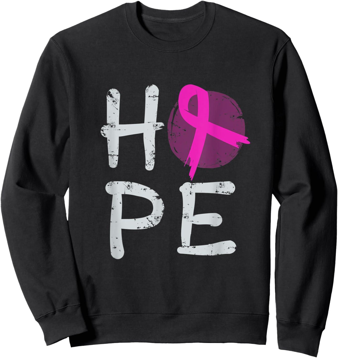 Breast Cancer Walk Cancer Awareness Gift Sweatshirt - Sweatshirt | Black