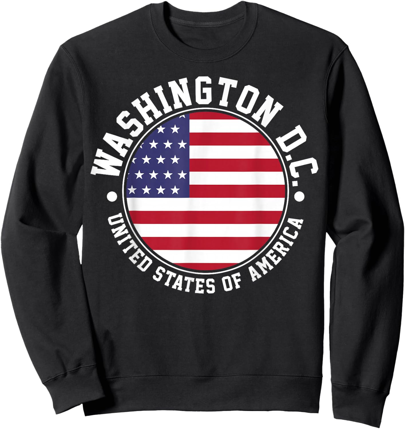 Washington D.C. Sweatshirt - Sweatshirt | Black