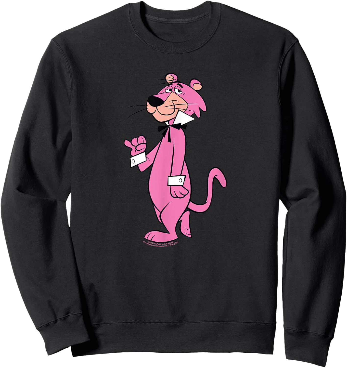 Snagglepuss Snagglepuss on The Prowl Sweatshirt - Sweatshirt | Black