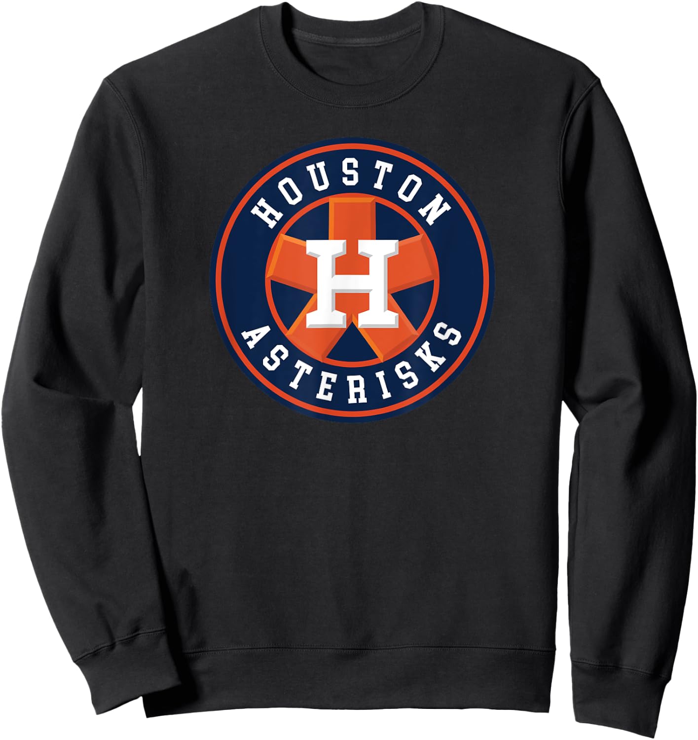 Houston Asterisks Baseball Scandal Funny Sweatshirt - Sweatshirt | Black