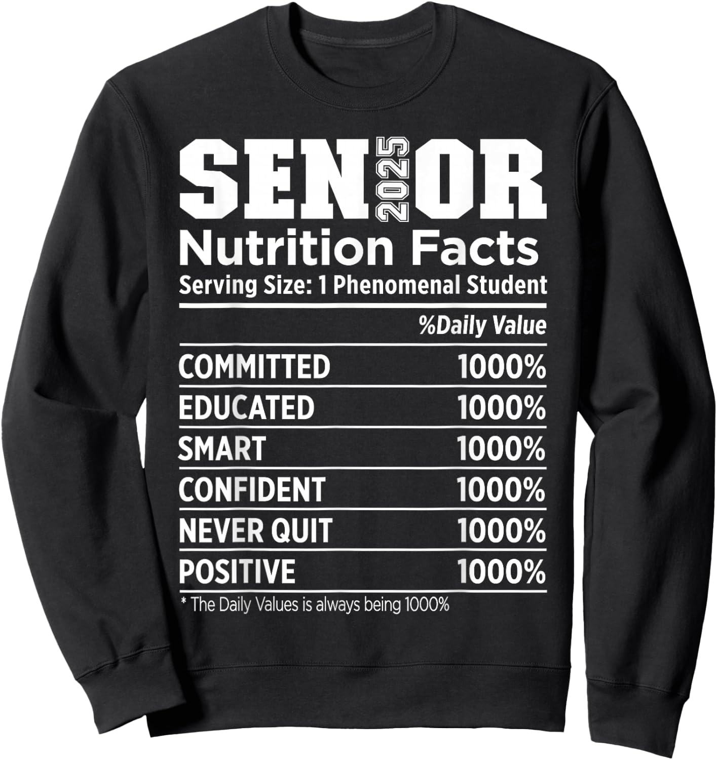 Senior 2025 Graduation 2025 Class Senior 2025 Grad Sweatshirt - Sweatshirt | Black