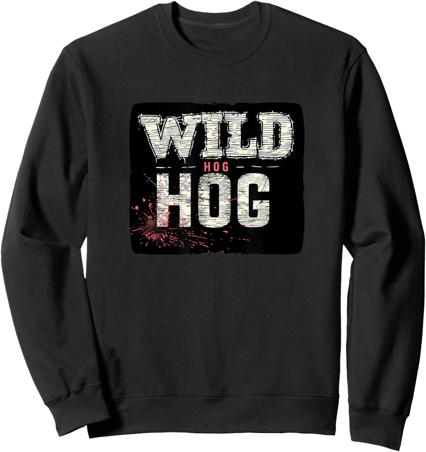 Cool Wild Hog Sweatshirt - Sweatshirt | Black