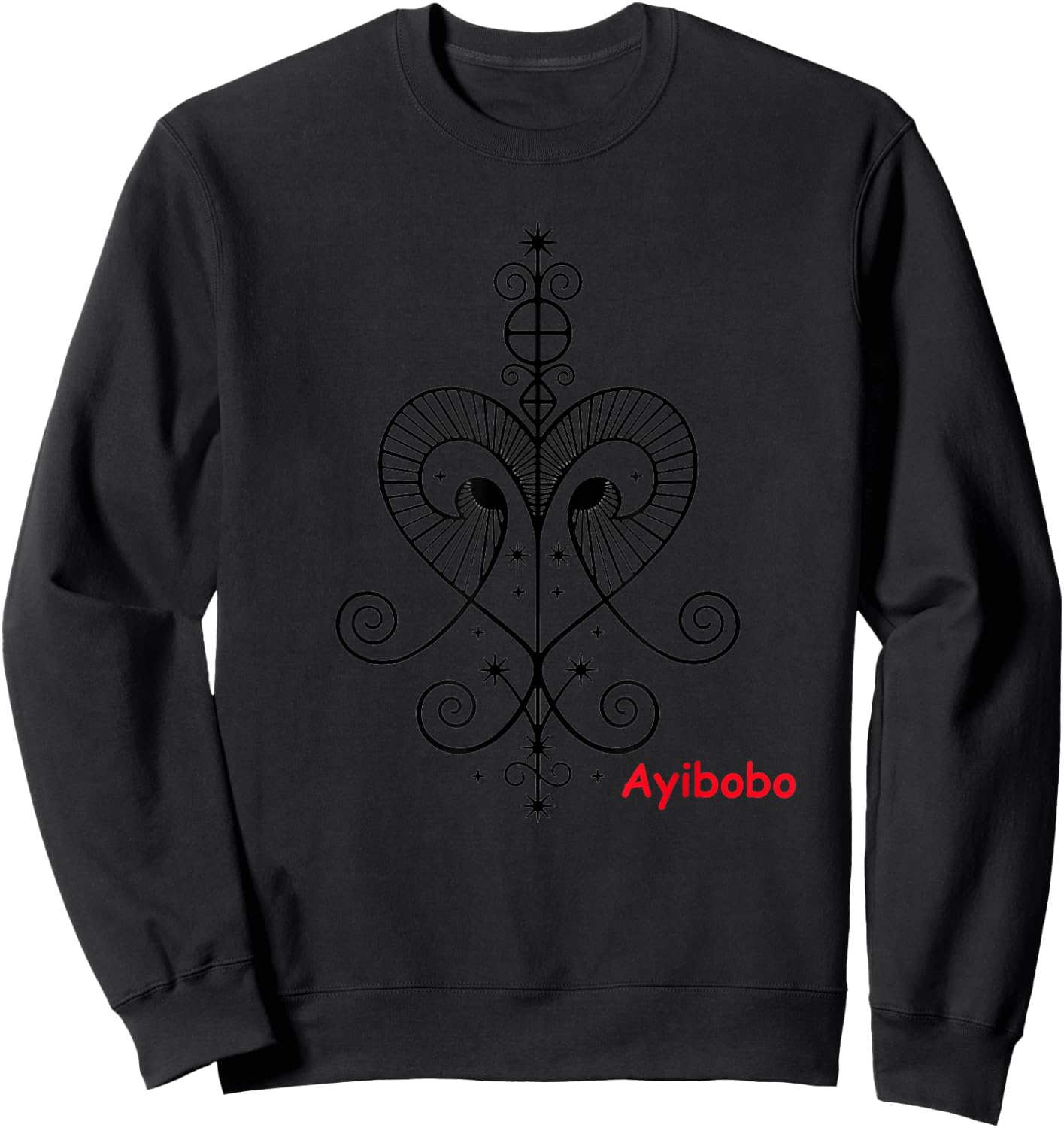 Erzulie Freda - Lovers Sweatshirt - Sweatshirt | Black