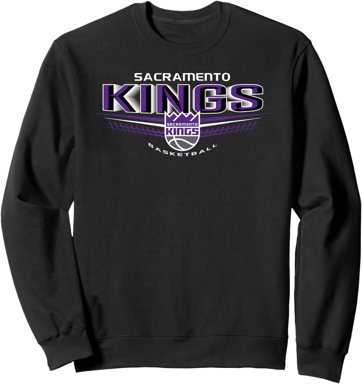 NBA Sacramento Kings El Dorado Sweatshirt - Sweatshirt | Black