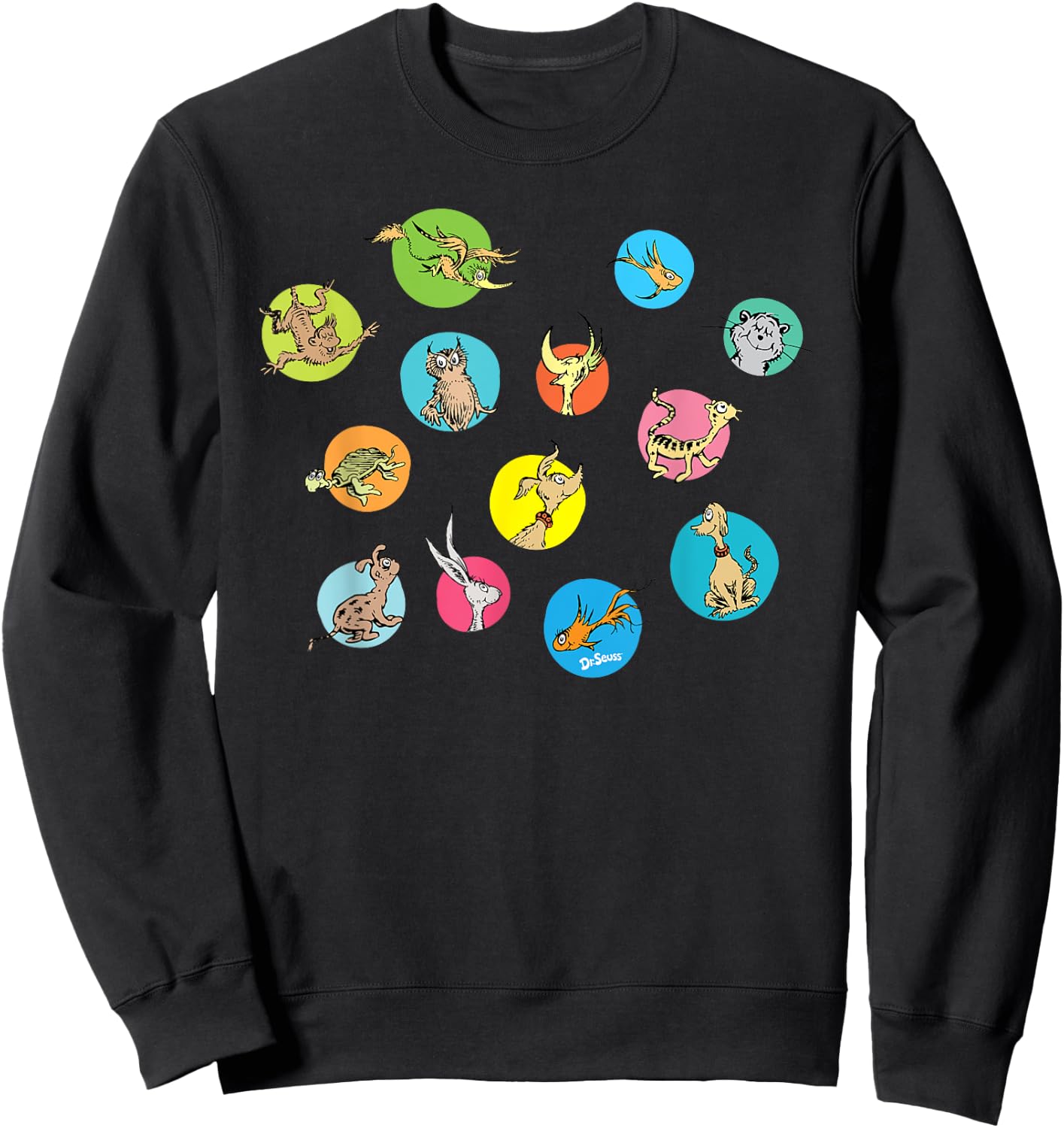 Dr. Seuss Pet Polka Sweatshirt - Sweatshirt | Black