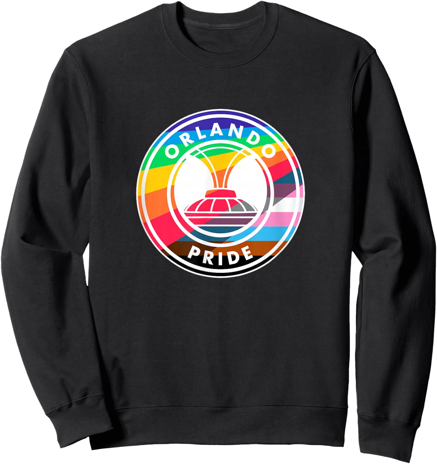 NWSL Orlando Pride Proud Crest Sweatshirt - Sweatshirt | Black