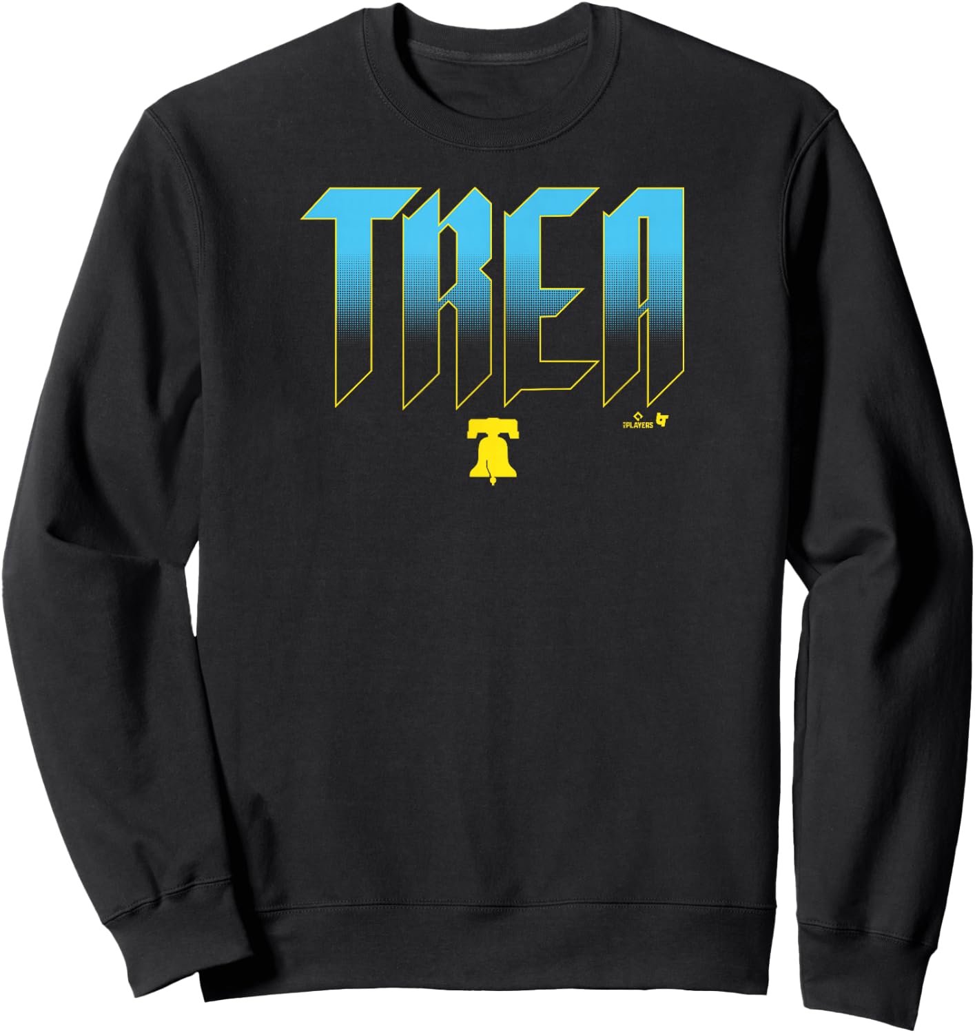 Trea Turner: Philadelphia City Edition Text Sweatshirt - Sweatshirt | Black