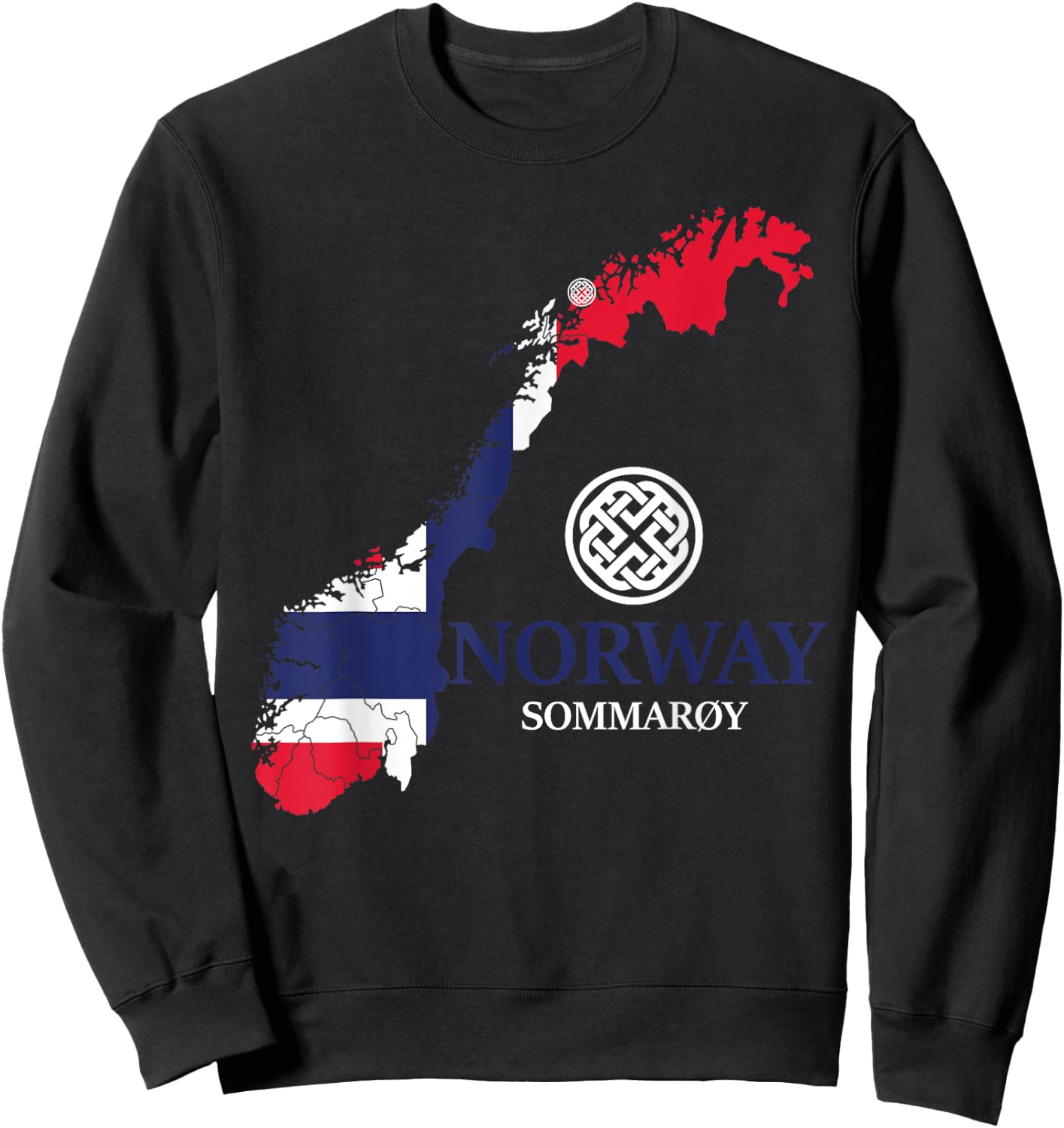 Norway Sommarøy Rune Viking Sweatshirt - Sweatshirt | Black