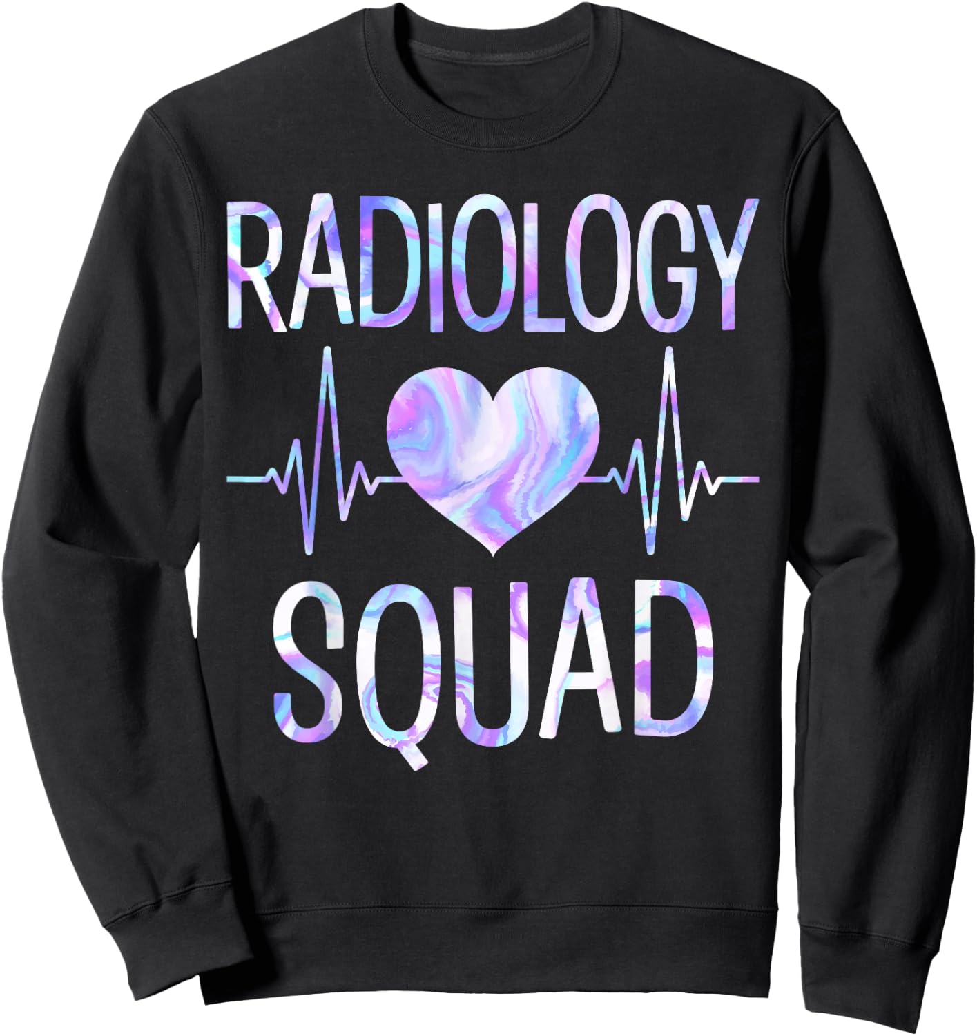 Radiology Squad Funny Radiography Team X-Ray Radiographer Sweatshirt - Sweatshirt | Black
