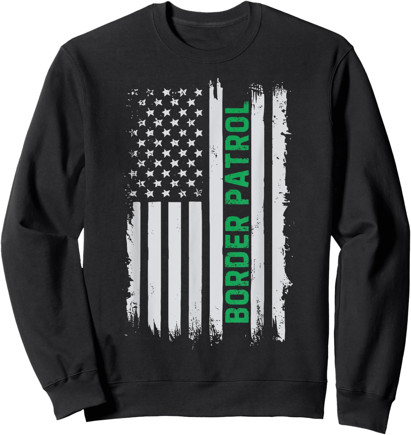 Border Patrol Agent Police Federal Immigration Agent Customs Sweatshirt - Sweatshirt | Black