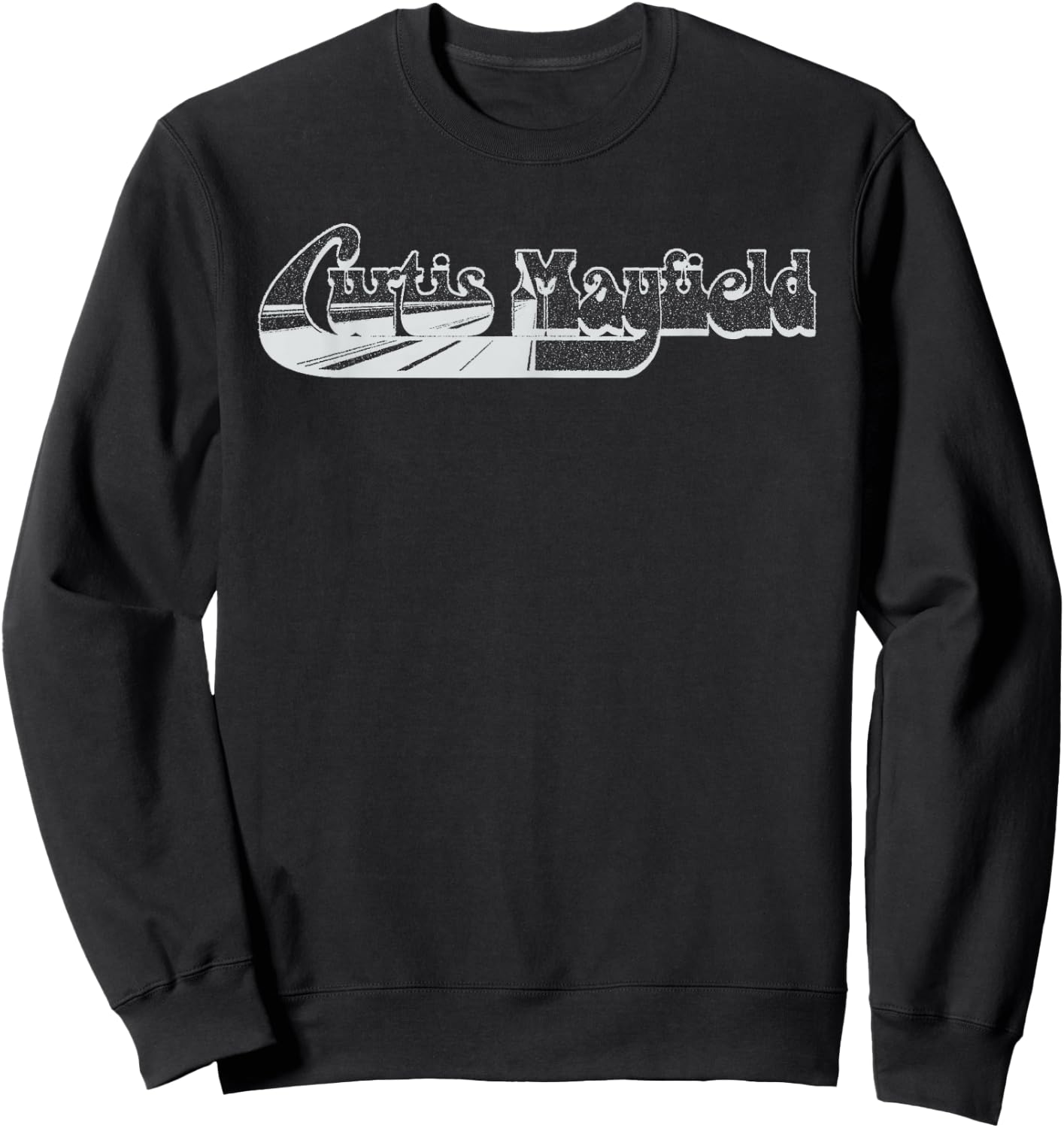 Curtis Mayfield CM Logo Sweatshirt - Sweatshirt | Black