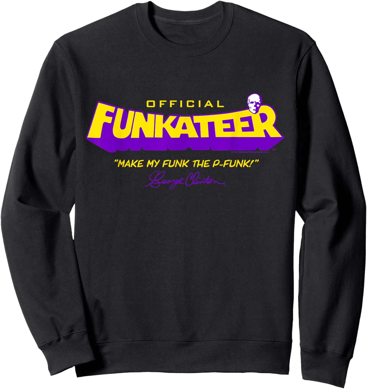 George Clinton Official Funkateer Sweatshirt - Sweatshirt | Black