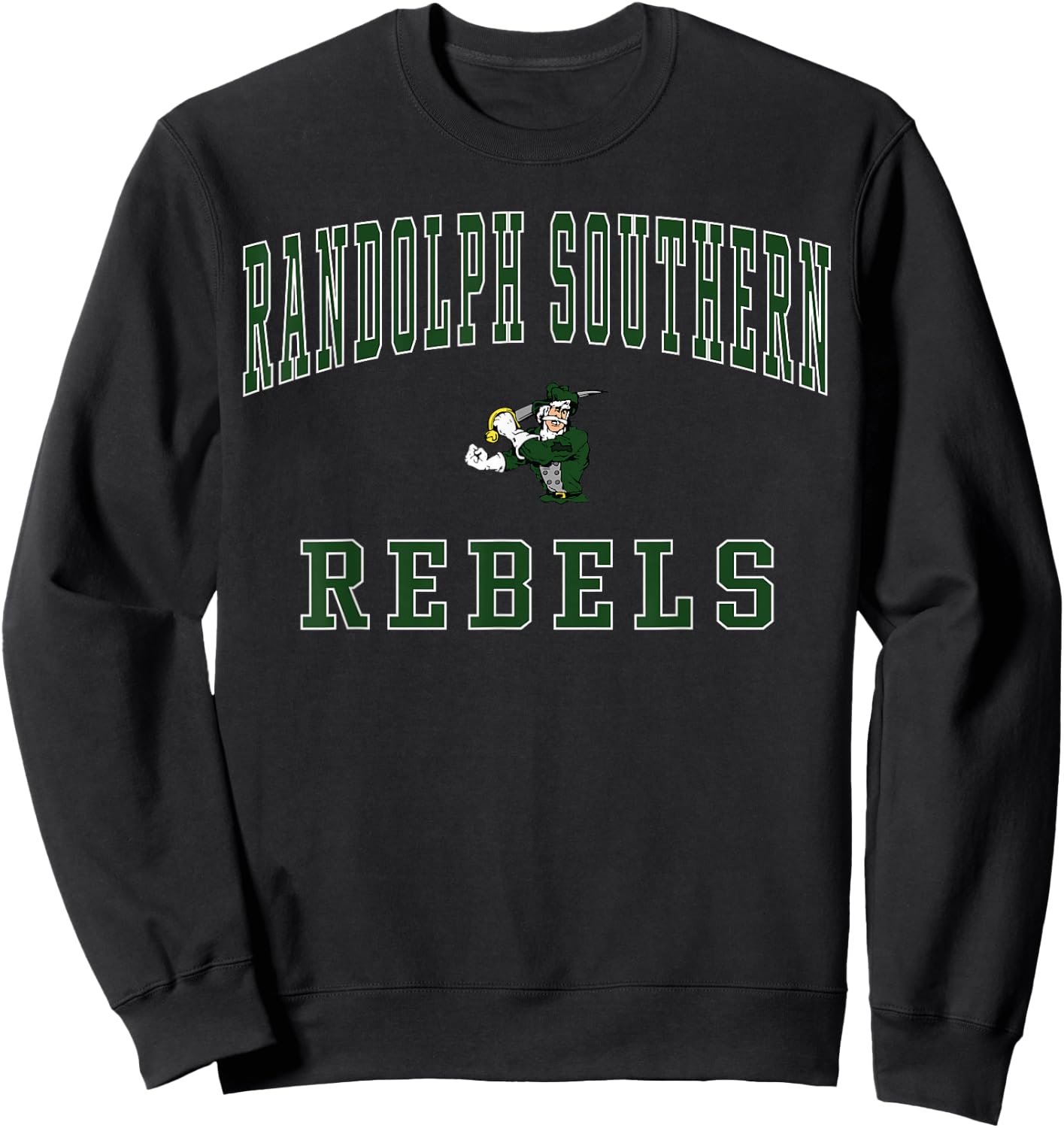 Randolph Southern High School Rebels Sweatshirt - Sweatshirt | Black