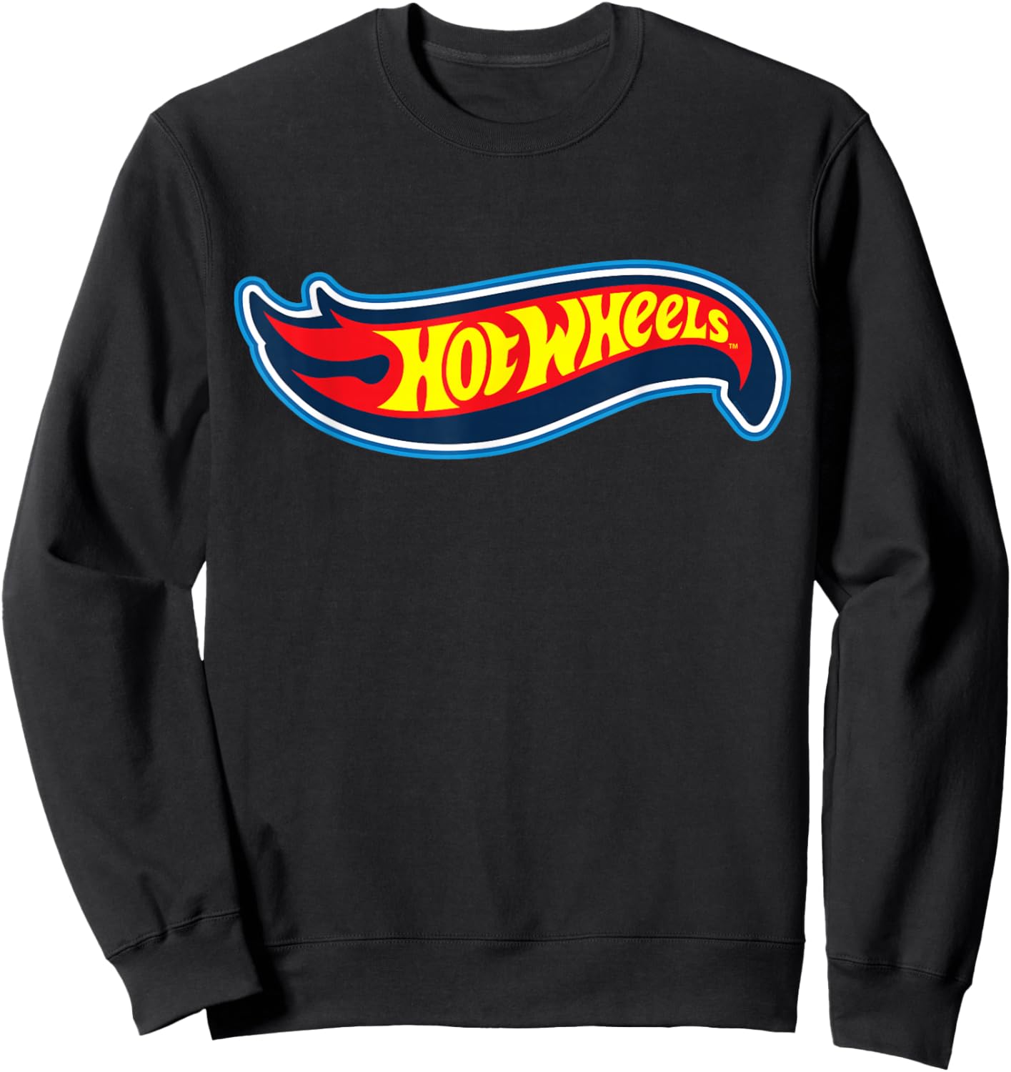 Hot Wheels Classic Bold Logo Sweatshirt - Sweatshirt | Black
