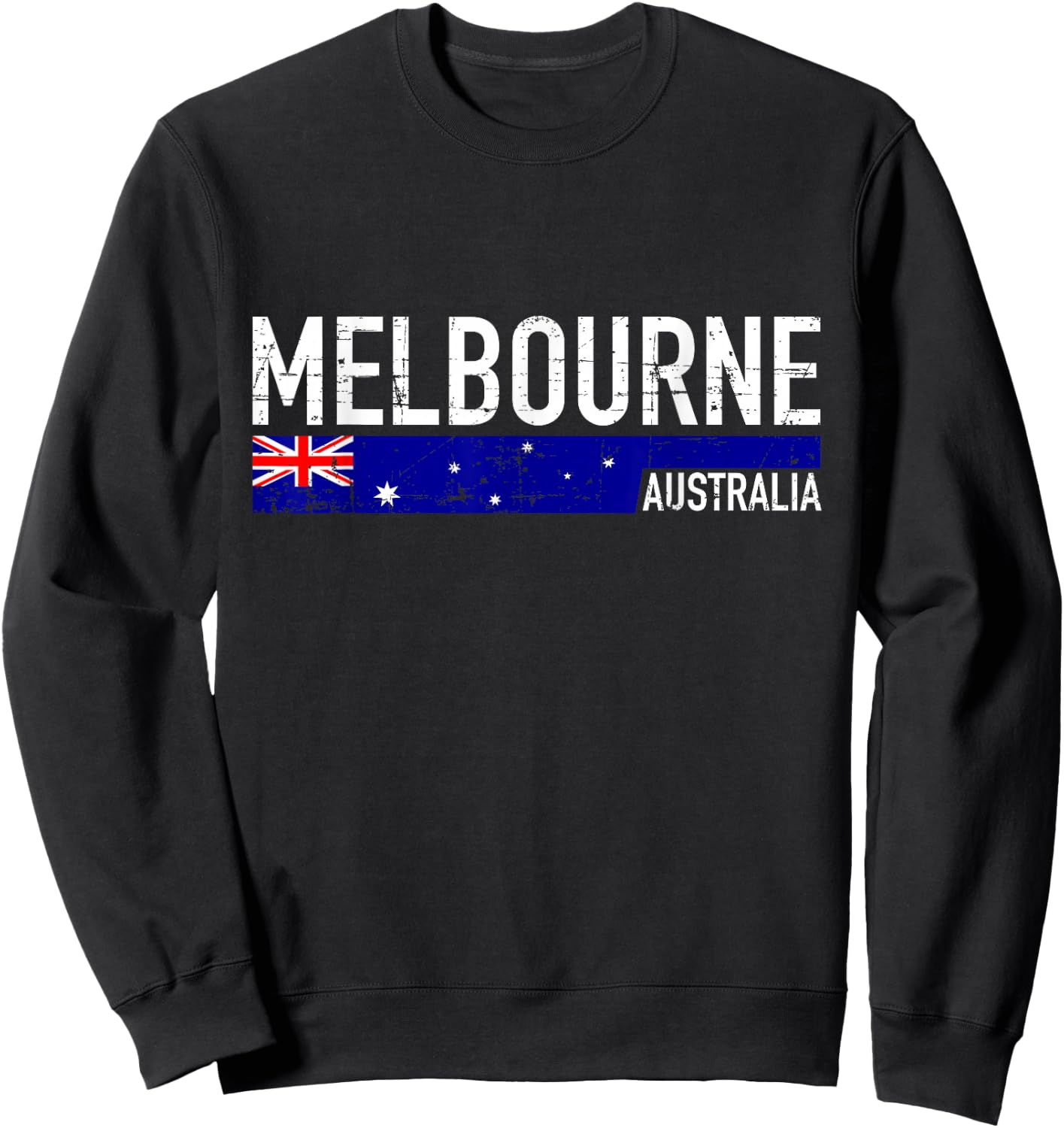 Melbourne Australia Sweatshirt - Sweatshirt | Black