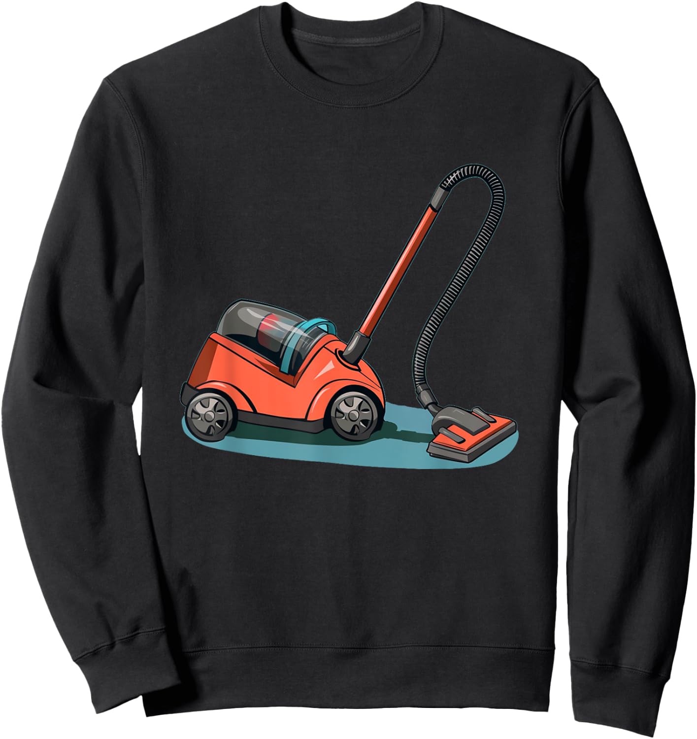 Pretty Vacuum Cleaner Costume for Boys and Girls Sweatshirt - Sweatshirt | Black