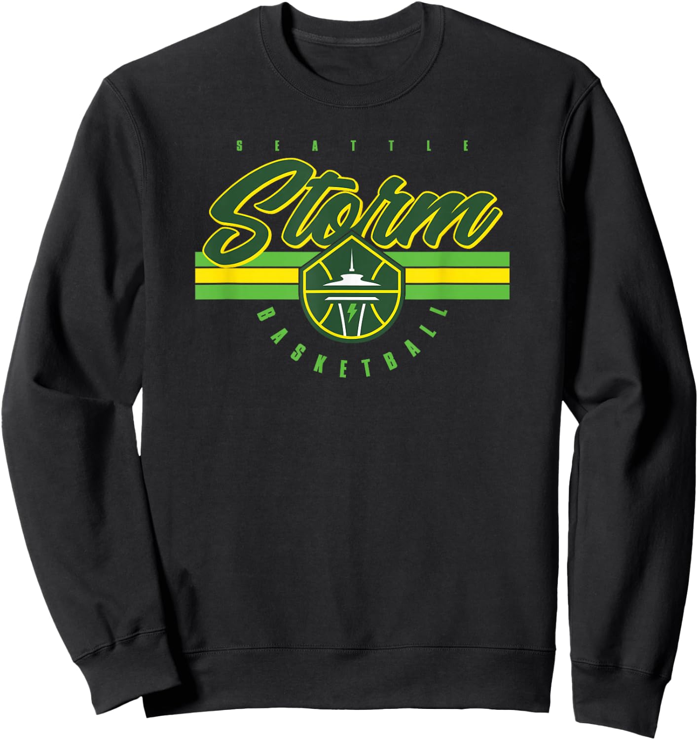 WNBA Seattle Storm Off The Bench Sweatshirt - Sweatshirt | Black