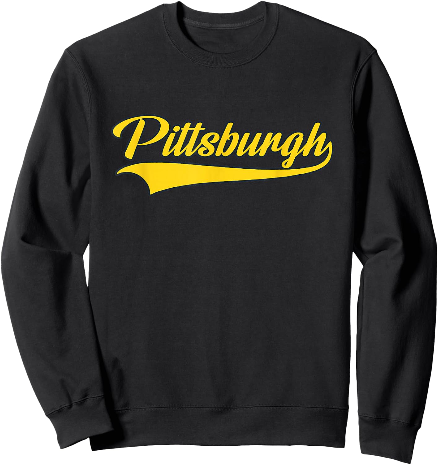 Pittsburgh Pennsylvania - Throwback Design - Classic Sweatshirt - Sweatshirt | Black