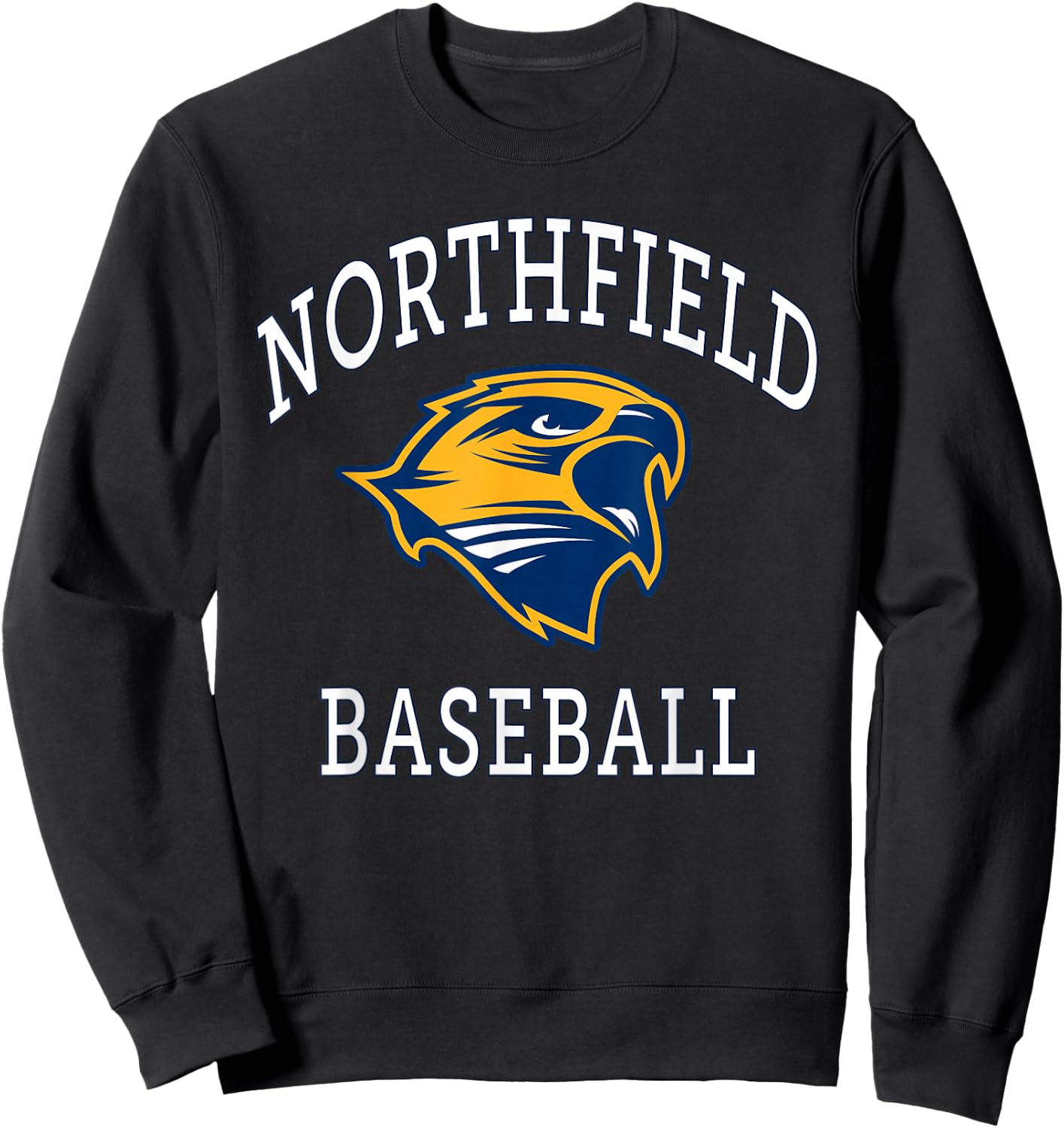 Northfield High School Nighthawks Baseball Sweatshirt - Sweatshirt | Black