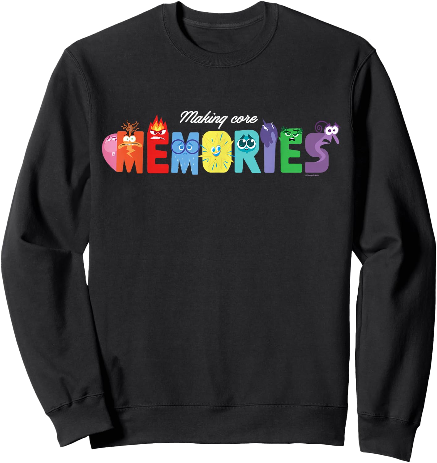 Disney and Pixar’s Inside Out 2 Making Core Memories Trip Sweatshirt - Sweatshirt | Black