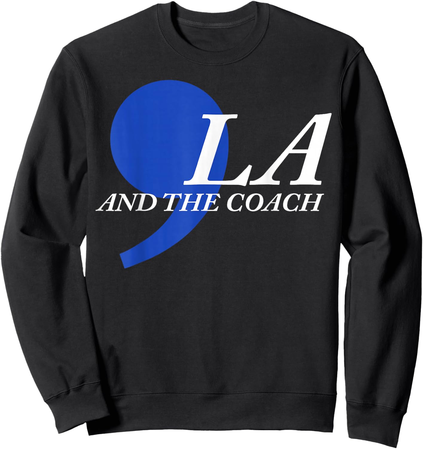 Comma La And The Coach Sweatshirt - Sweatshirt | Black
