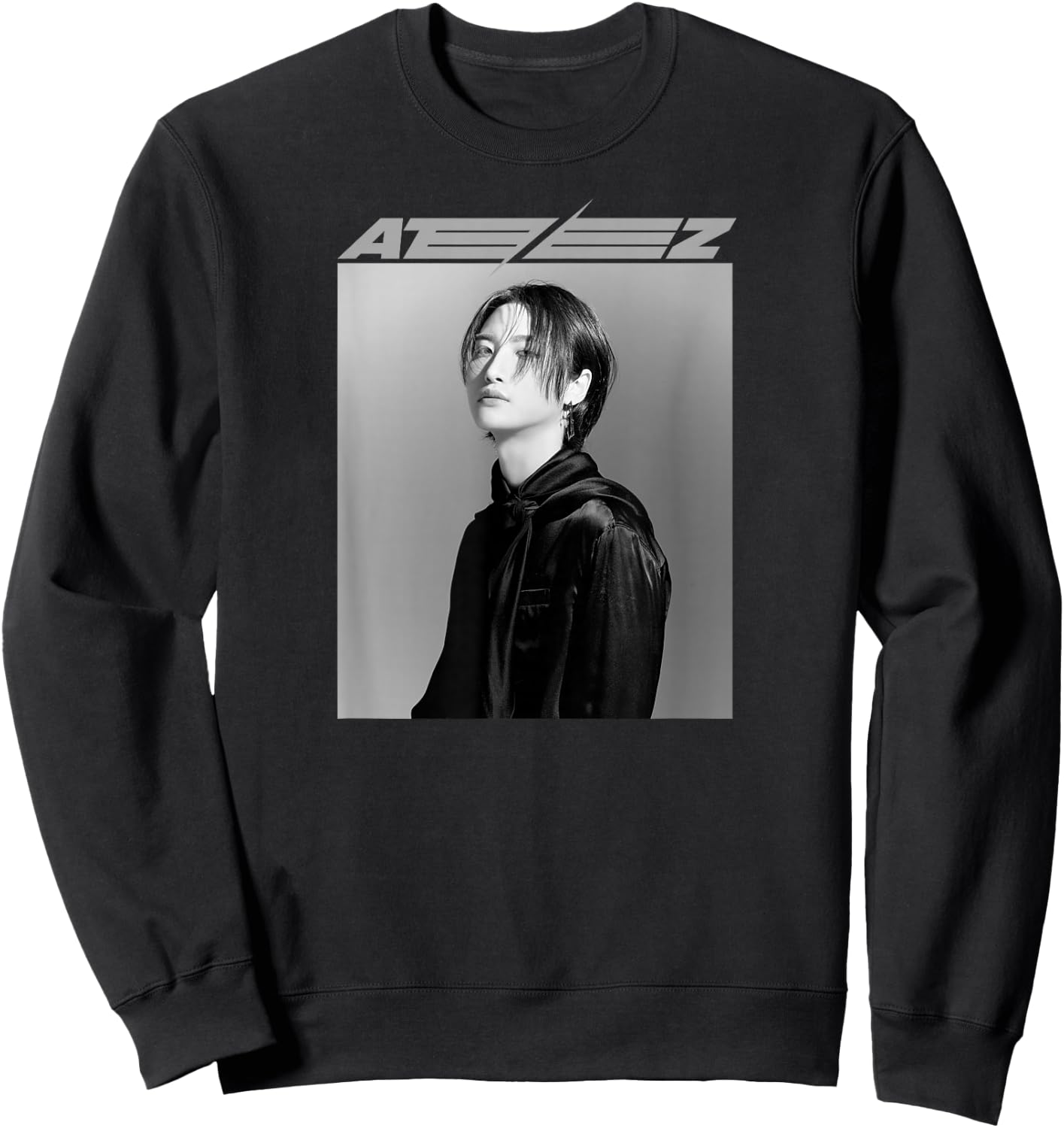 ATEEZ Official Merch Exclusive Seonghwa Sweatshirt - Sweatshirt | Black