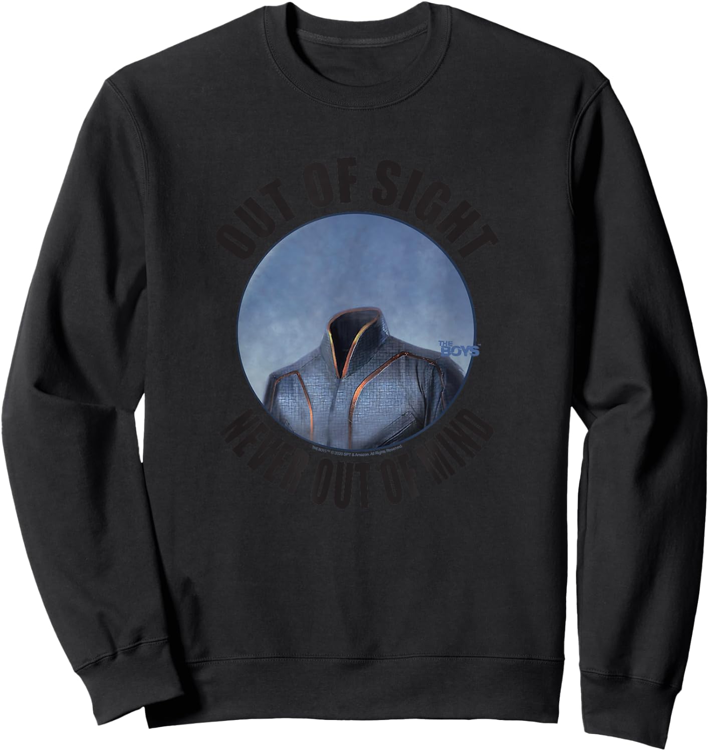 The Boys Out of Sight Sweatshirt - Sweatshirt | Black