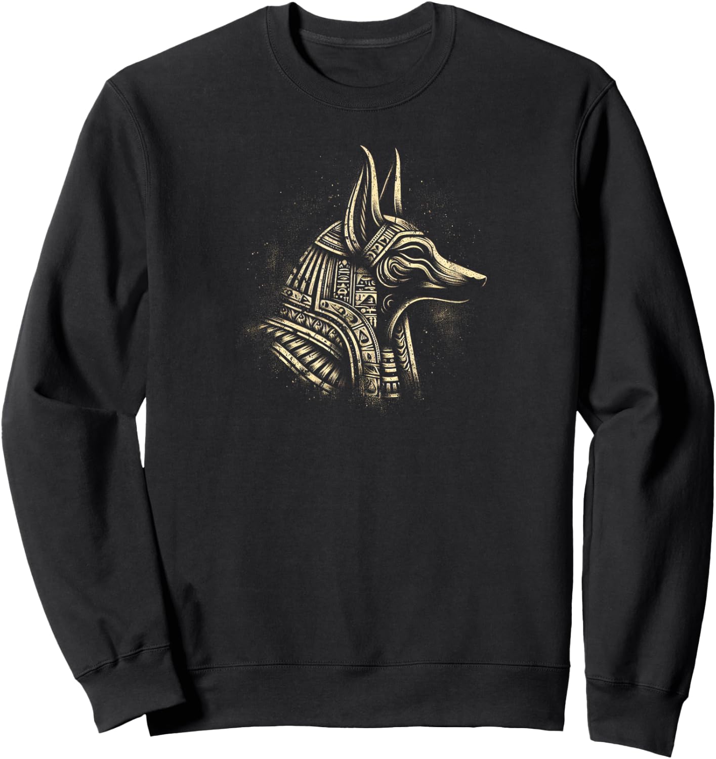 Anubis in Shadows Sweatshirt - Sweatshirt | Black