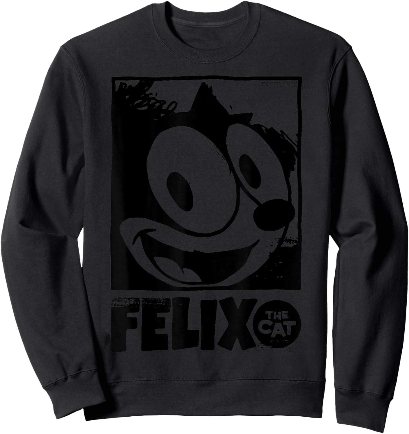 Felix The Cat Portrait Sweatshirt - Sweatshirt | Black