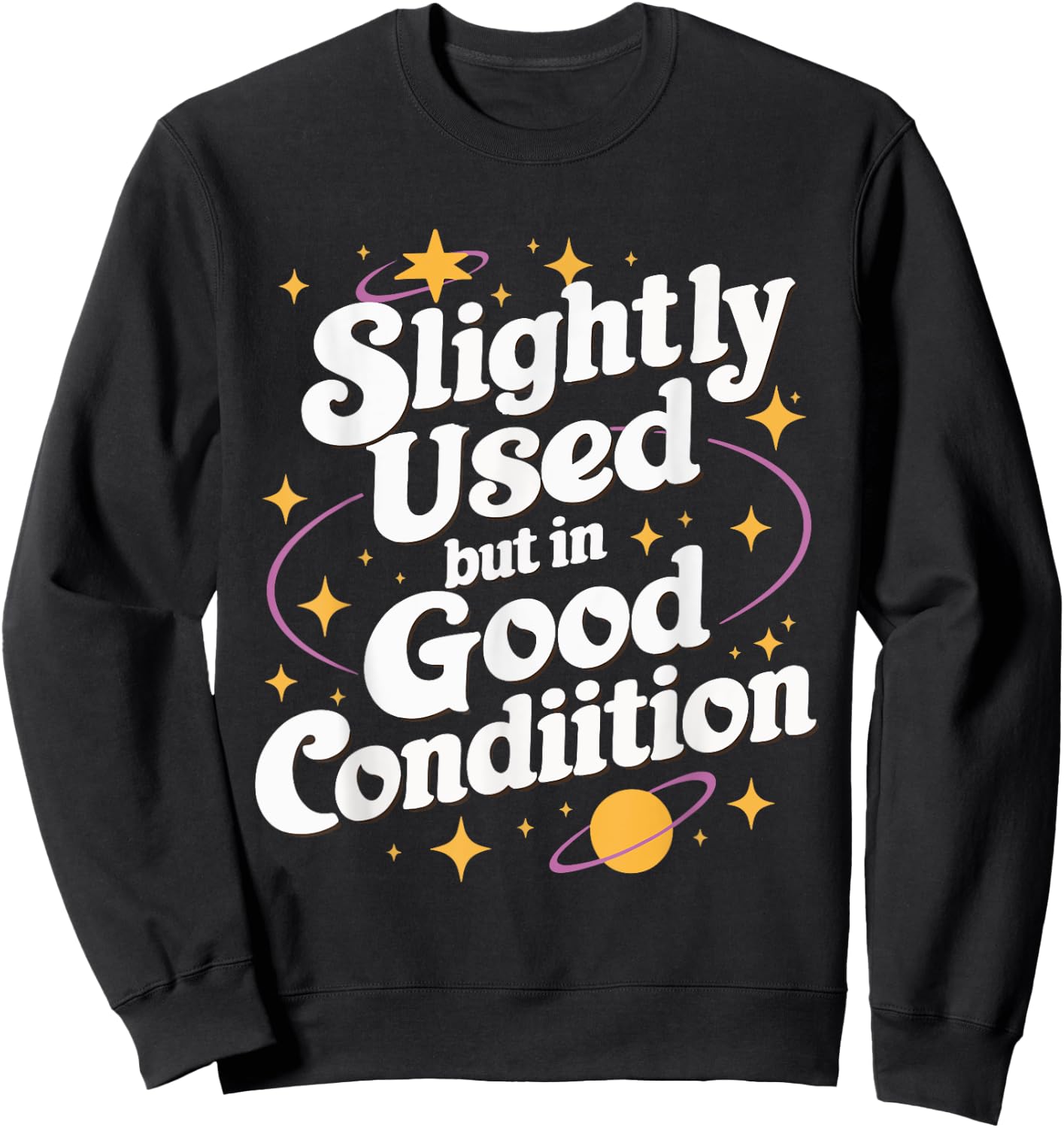 Slightly Used But In Good Condition Sweatshirt - Sweatshirt | Black