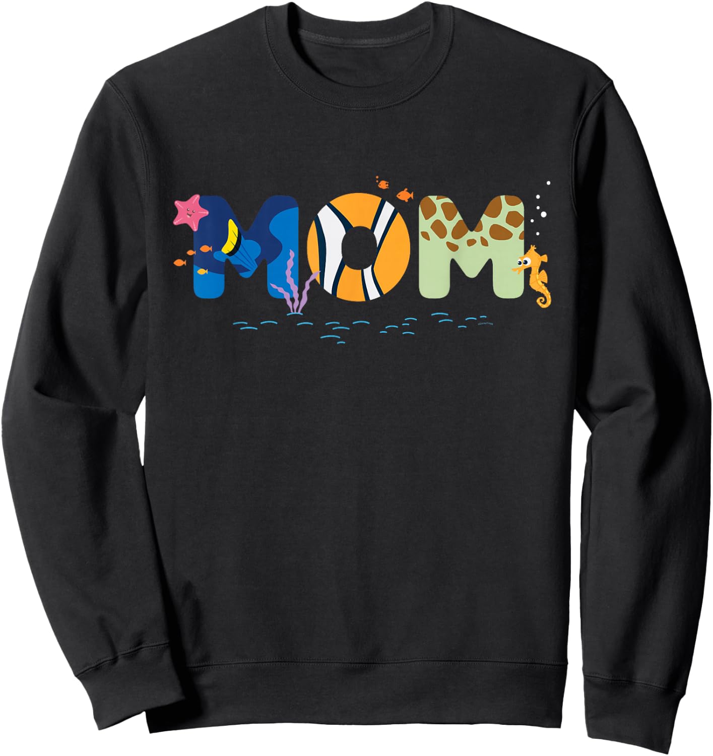 Disney and Pixar’s Finding Nemo Mom Mother’s Day Birthday Sweatshirt - Sweatshirt | Black