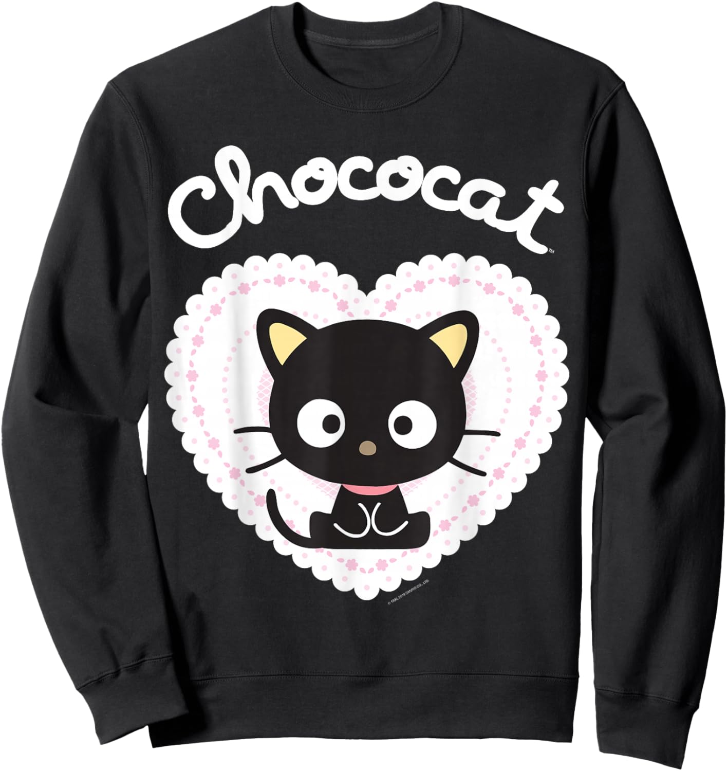 Chococat Sweet Valentine Shirt Sweatshirt - Sweatshirt | Black