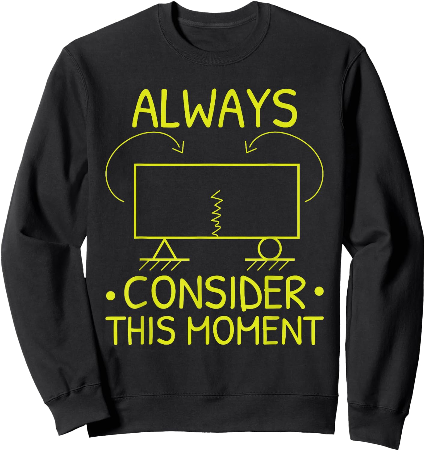 Civil Engineer Job Profession Civil Engineering Sweatshirt - Sweatshirt | Black