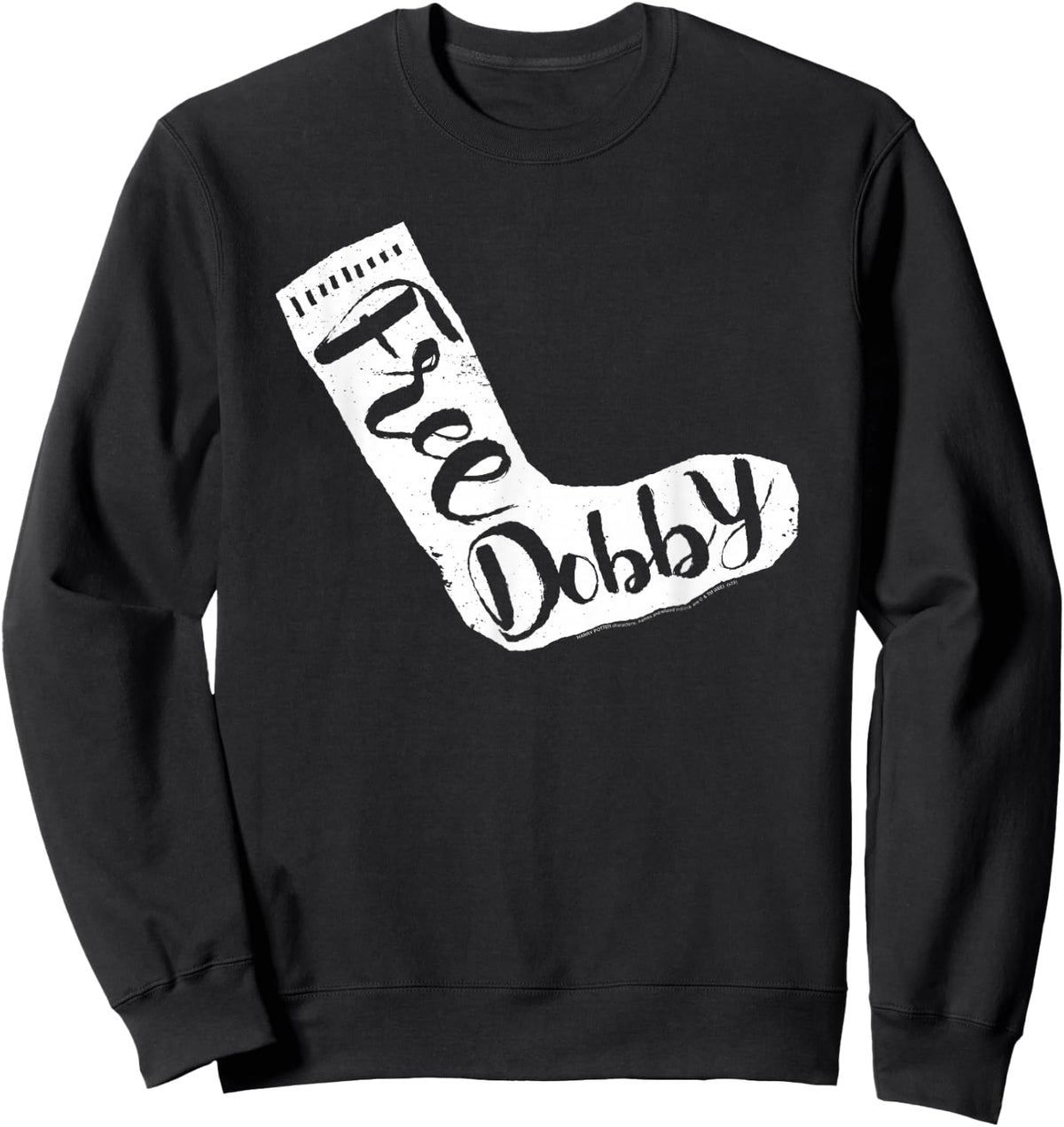 Harry Potter Free Dobby Sock Sweatshirt - Sweatshirt | Black
