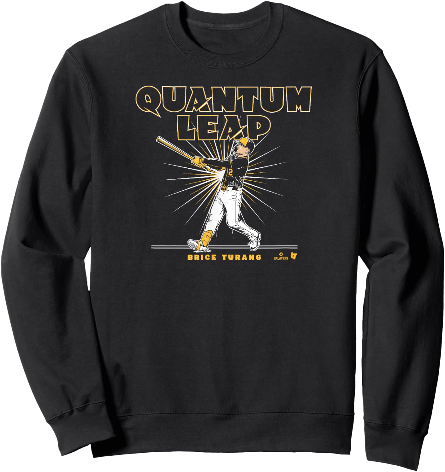 Brice Turang - Quantum Leap - Milwaukee Baseball Sweatshirt - Sweatshirt | Black