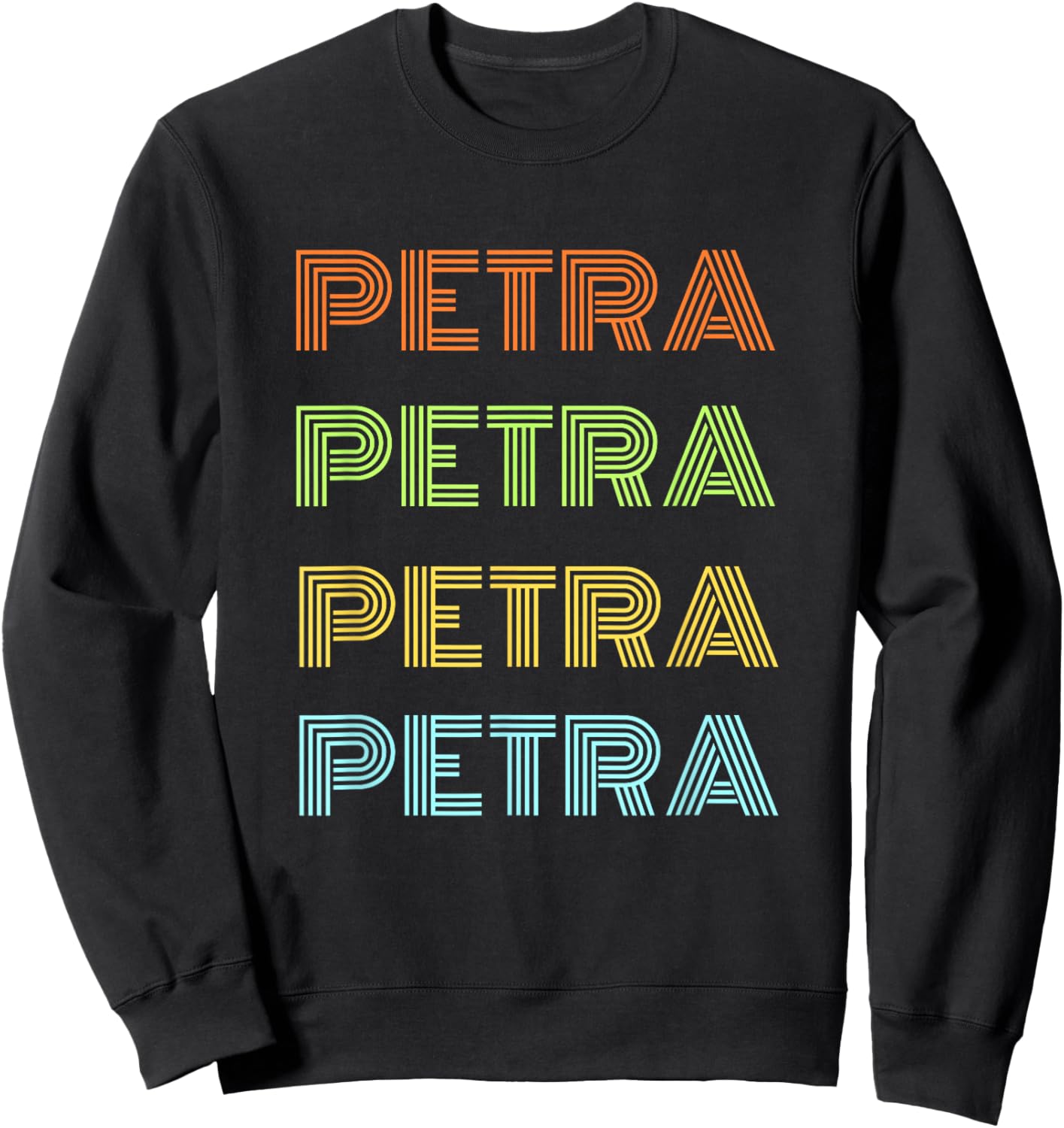 I love my girl Petra classic Petra Sweatshirt - Sweatshirt | Black