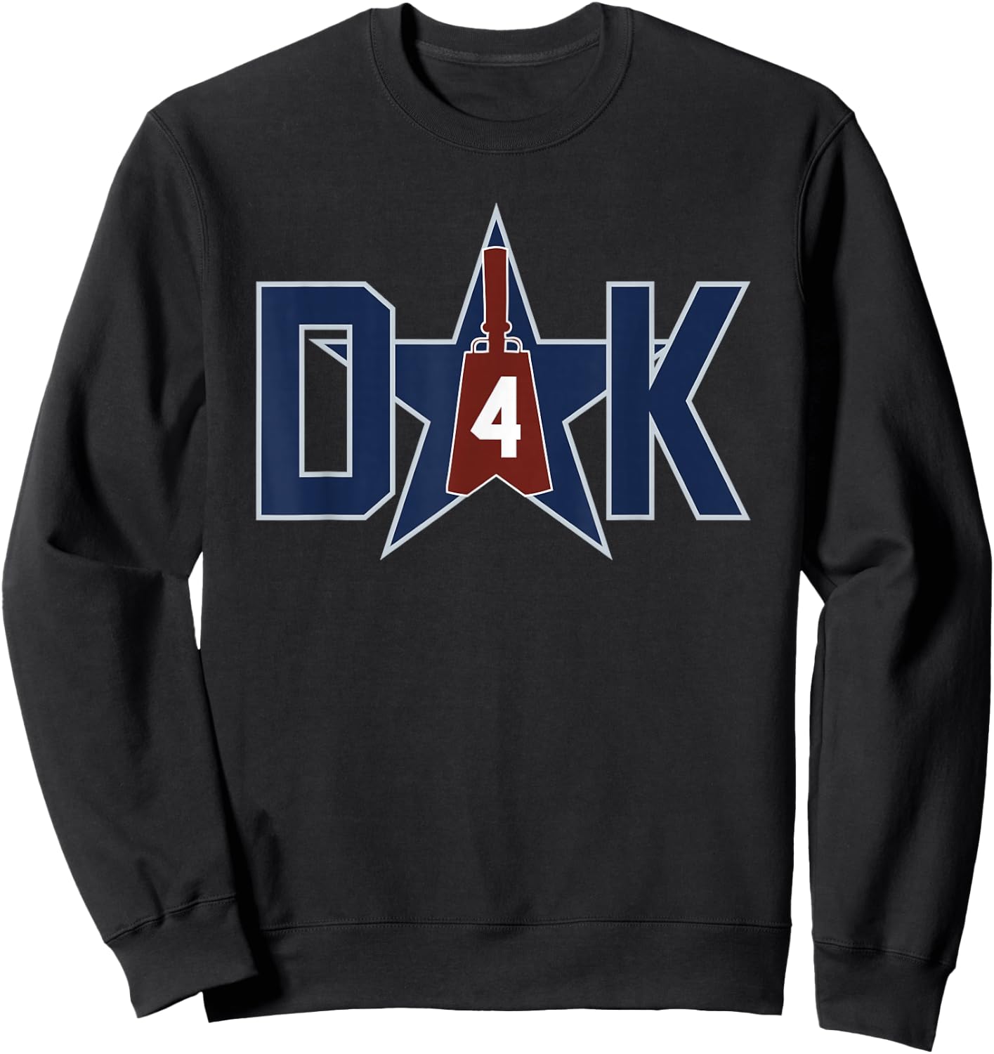 Dak Cowbell Shirt Sweatshirt - Sweatshirt | Black