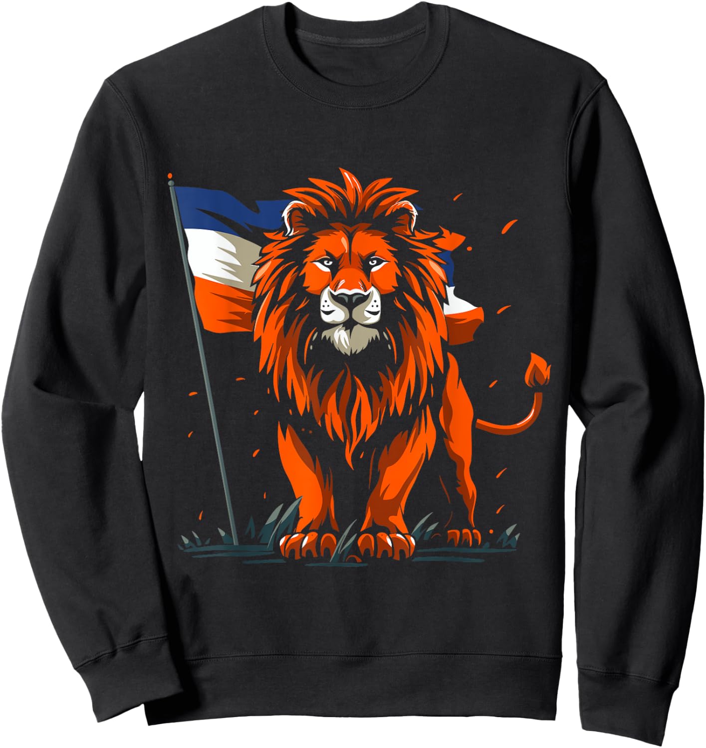 Nederland Pride Flag Netherlands Lion Holland Dutch Sweatshirt - Sweatshirt | Black