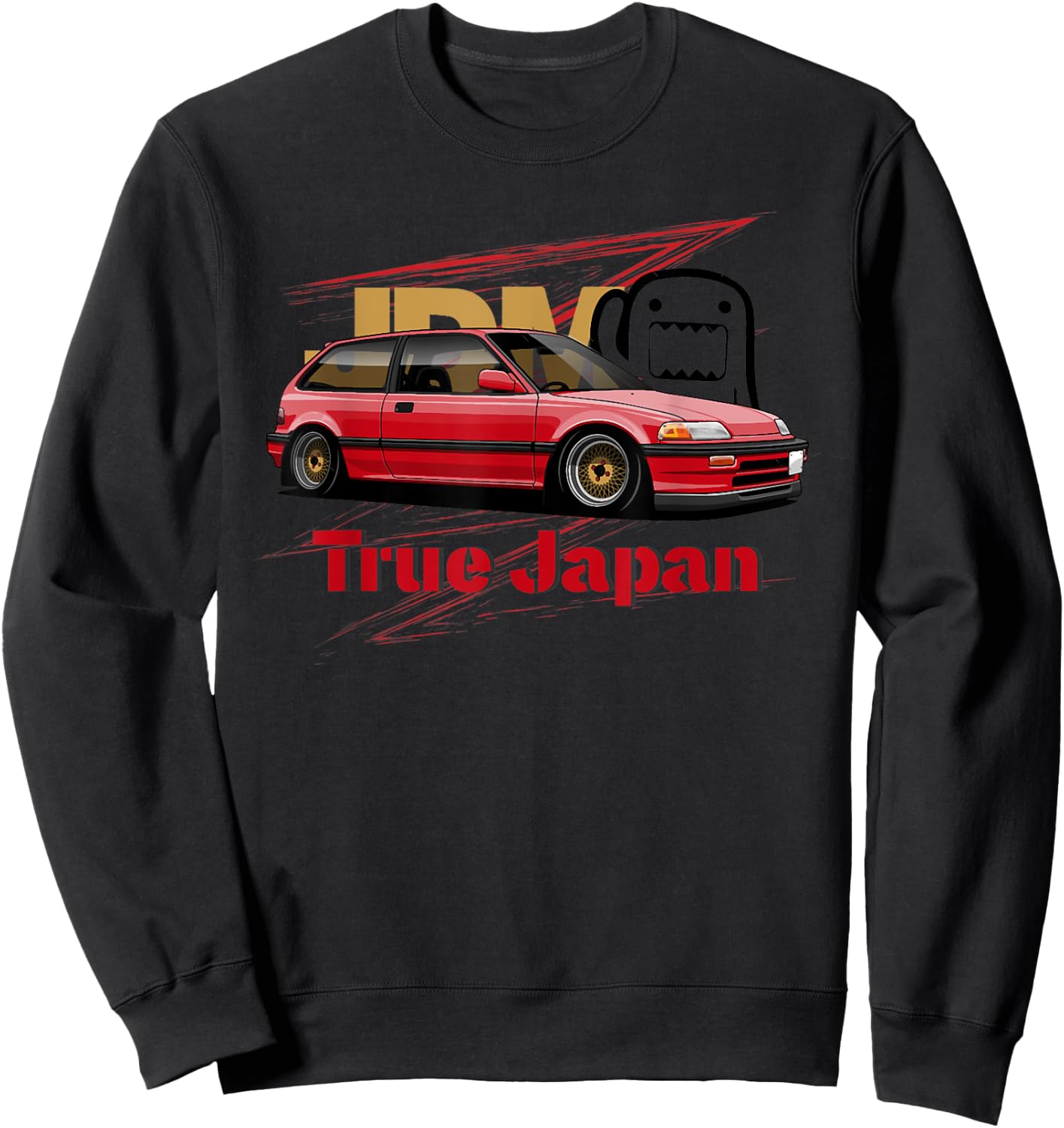 Ef Civic Sweatshirt - Sweatshirt | Black