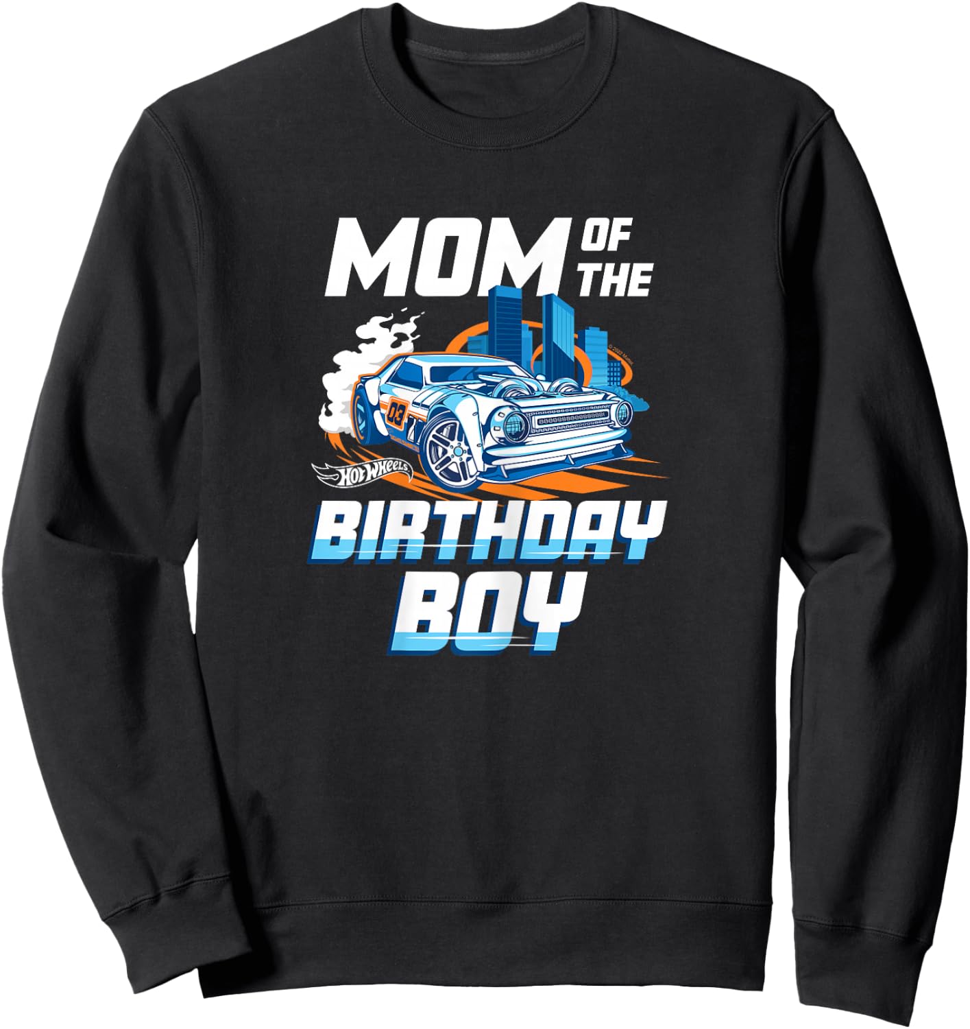 Hot Wheels - Mum of the Birthday Child Sweatshirt - Sweatshirt | Black