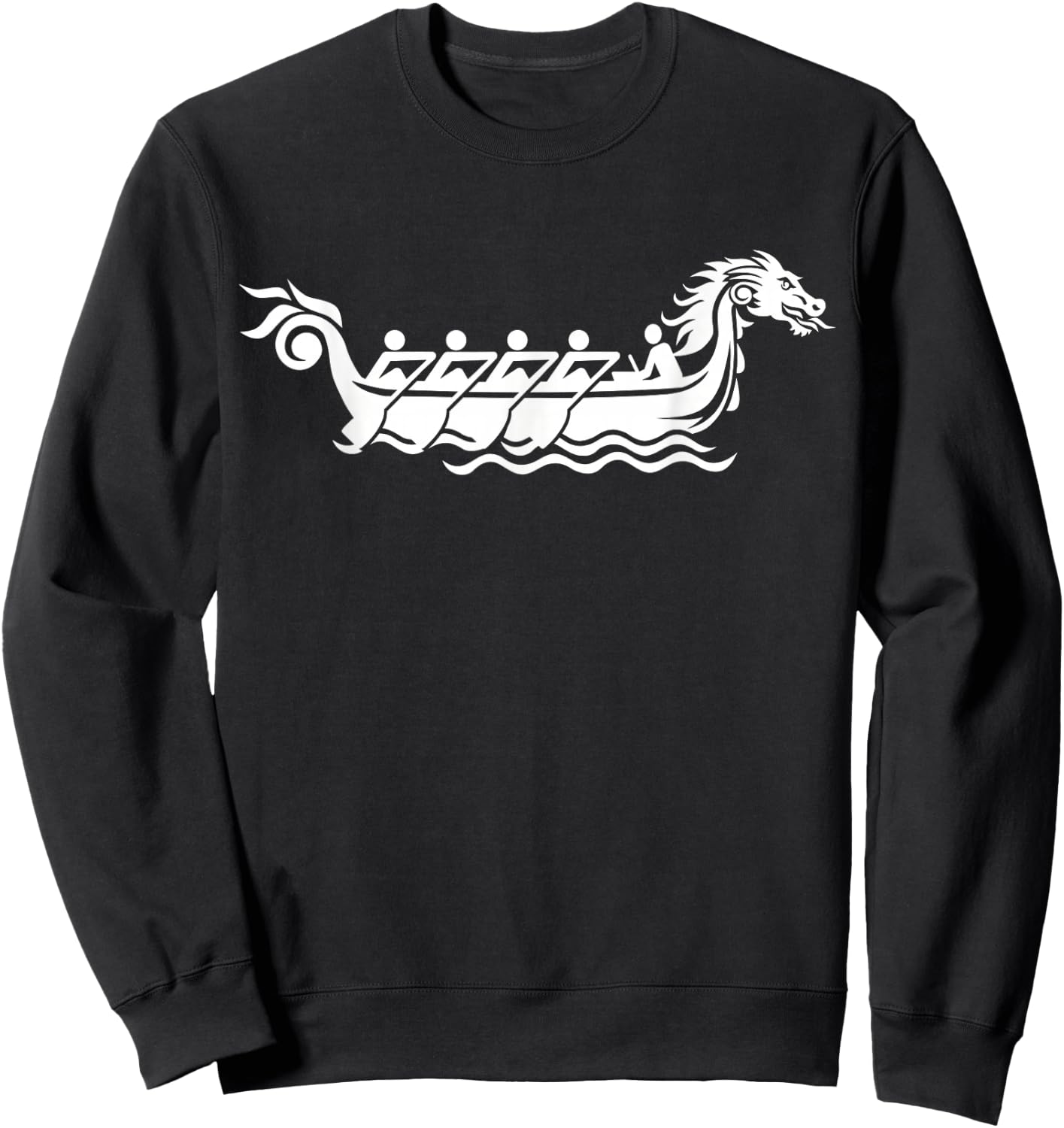 Dragon boat Sweatshirt - Sweatshirt | Black