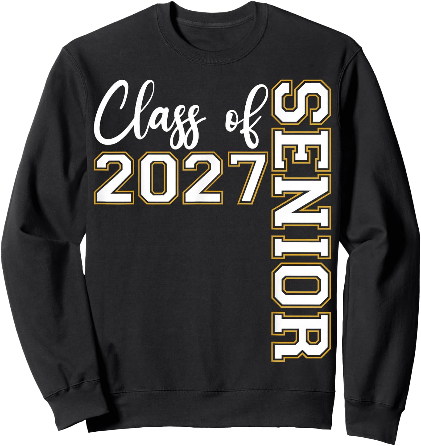 Senior Class of 2027 Graduation Sweatshirt - Sweatshirt | Black