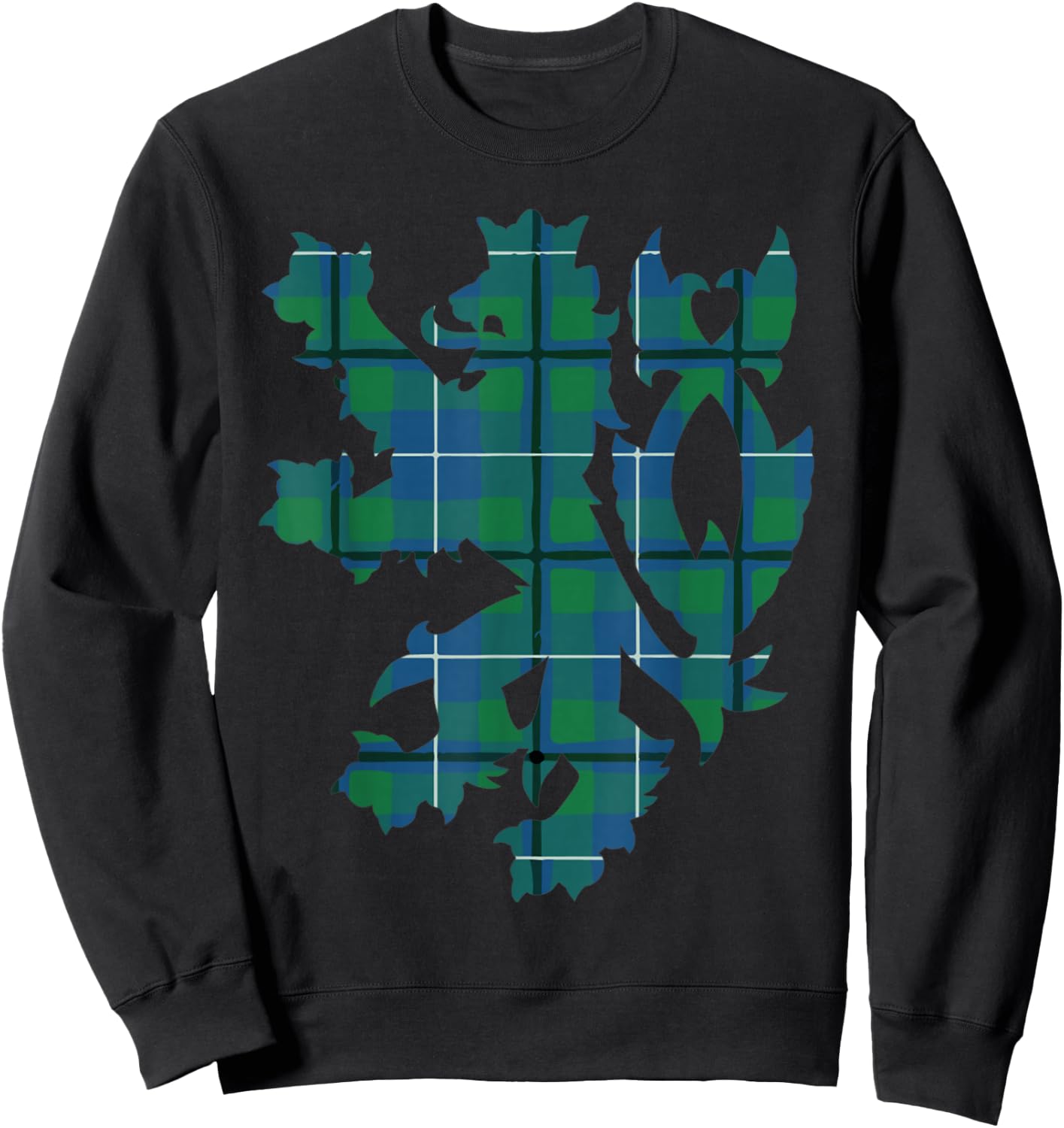 Clan Douglas Tartan Scottish Family Name Scotland Pride Sweatshirt - Sweatshirt | Black