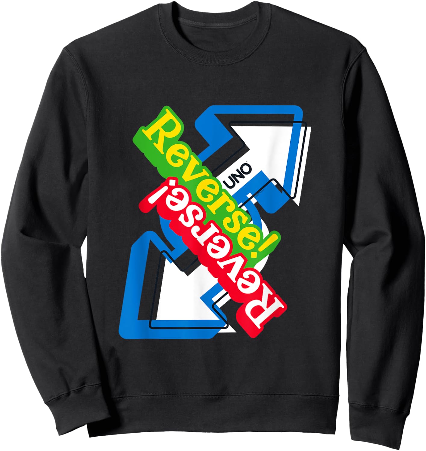 UNO - Reverse! Sweatshirt - Sweatshirt | Black
