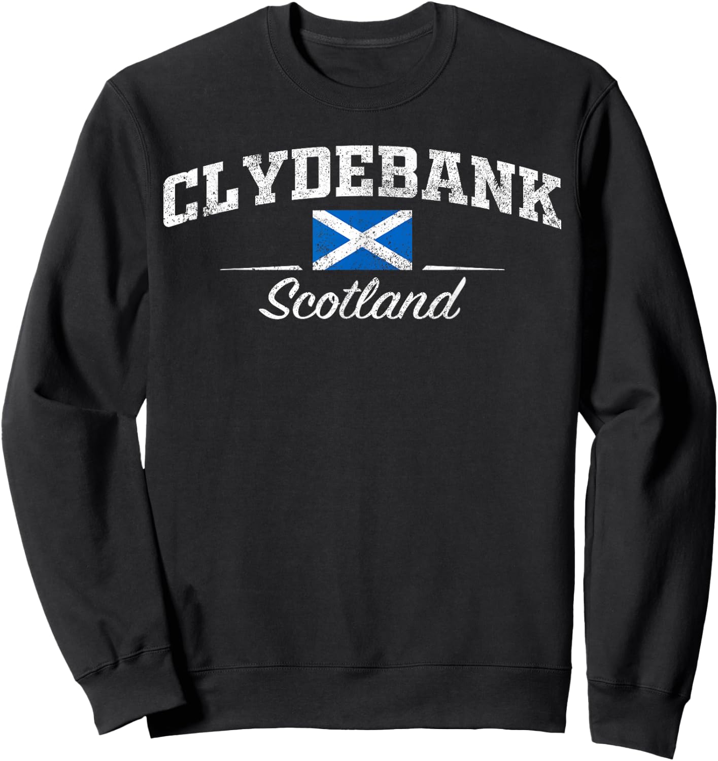 Clydebank Scotland Sweatshirt - Sweatshirt | Black