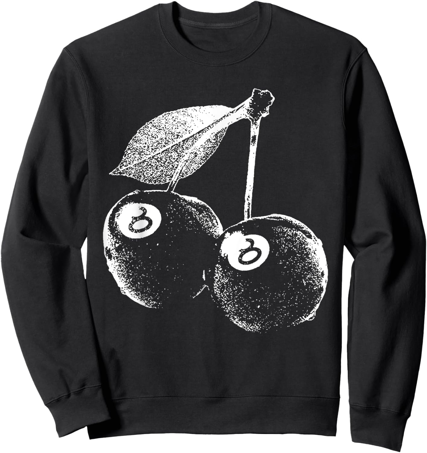 Ball 8 Black Cherry Sweatshirt - Sweatshirt | Black
