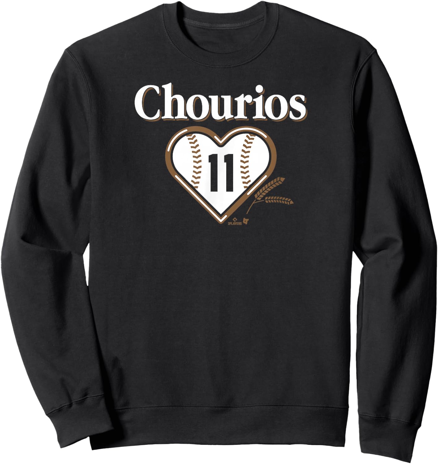 BreakingT - Jackson Chourio Chourios Milwaukee Baseball - Blue, Small, , Short Sleeve, Classic Fit, Polyester, Baseball Fans, Milwaukee Fans Sweatshirt - Sweatshirt | Black