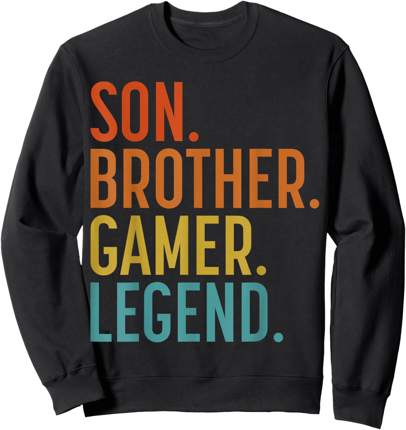 Gaming Gifts For Teenage Boys 8-16 Year Old Gamer Boys Men Sweatshirt - Sweatshirt | Black
