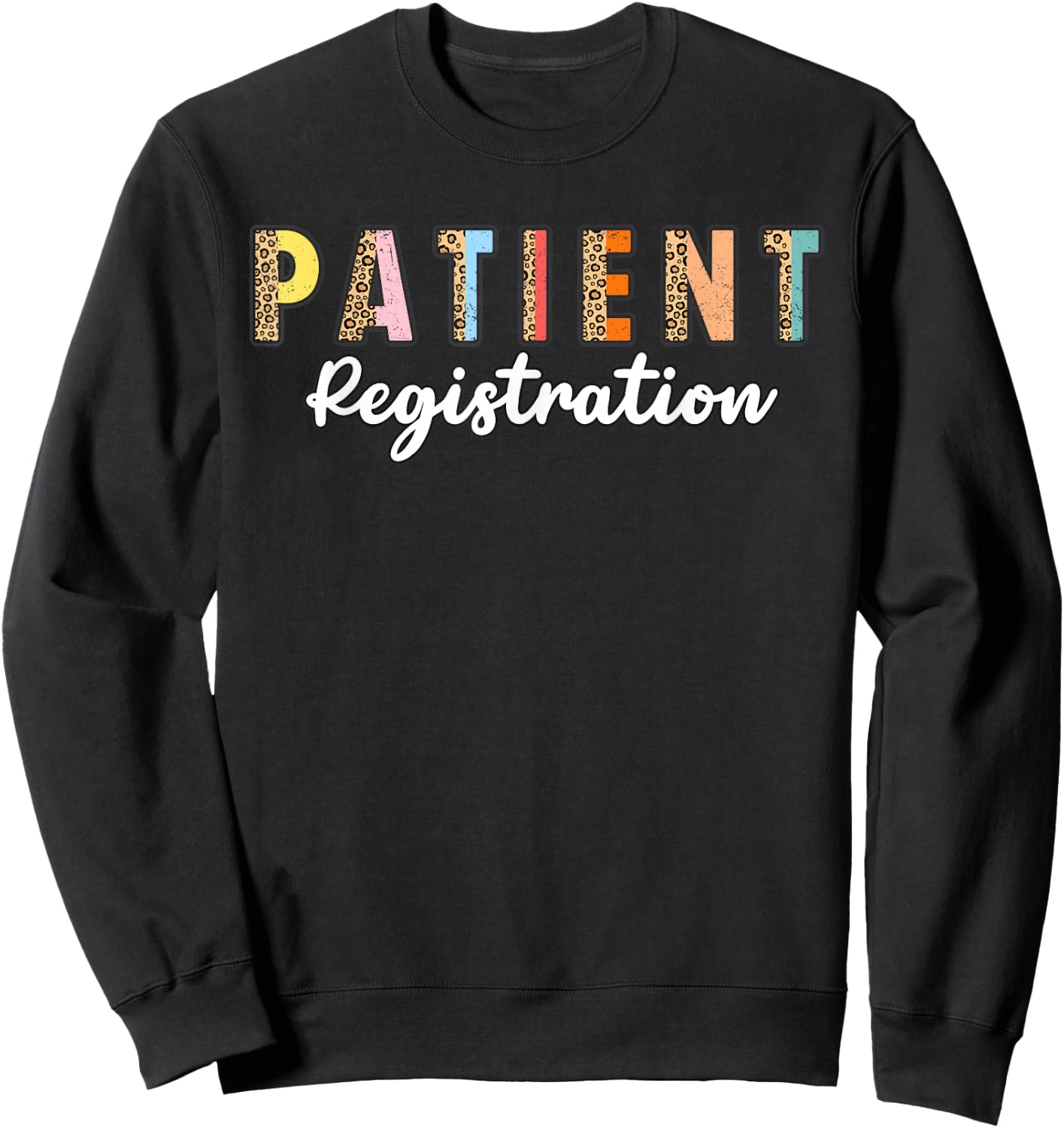 Registrar Emergency Department Hospital Patient Registration Sweatshirt - Sweatshirt | Black